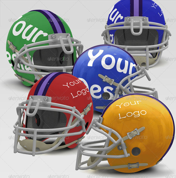 Football Helmet Mockup PSD Templates Free & Premium PSD Mockups
